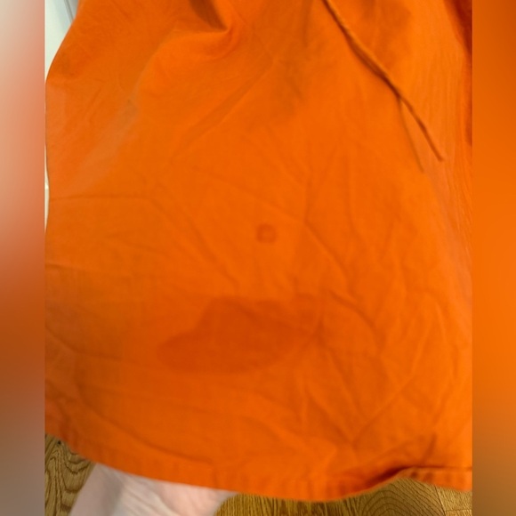 Anna Cate Abigail Puff Sleeve Blouse in Sienna Burnt Orange Medium STAIN - Picture 11 of 11